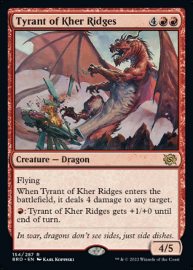 Tyrant of Kher Ridges [The Brothers' War] | Shuffle n Cut Hobbies & Games