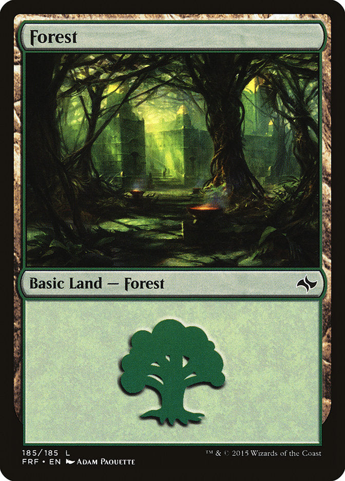 Forest (185) [Fate Reforged] | Shuffle n Cut Hobbies & Games