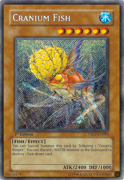 Cranium Fish [TAEV-EN083] Secret Rare | Shuffle n Cut Hobbies & Games