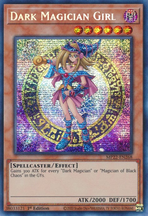 Dark Magician Girl [MP22-EN268] Prismatic Secret Rare | Shuffle n Cut Hobbies & Games