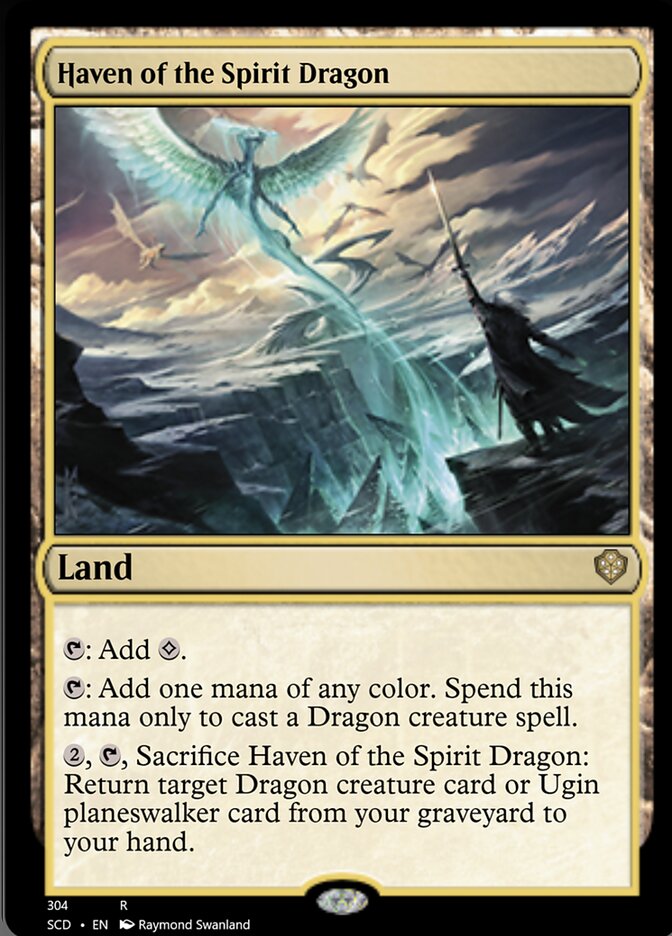 Haven of the Spirit Dragon [Starter Commander Decks] | Shuffle n Cut Hobbies & Games