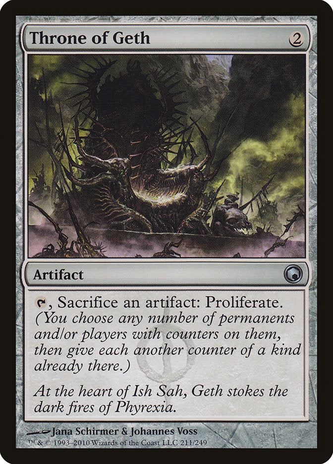 Throne of Geth [Scars of Mirrodin] | Shuffle n Cut Hobbies & Games