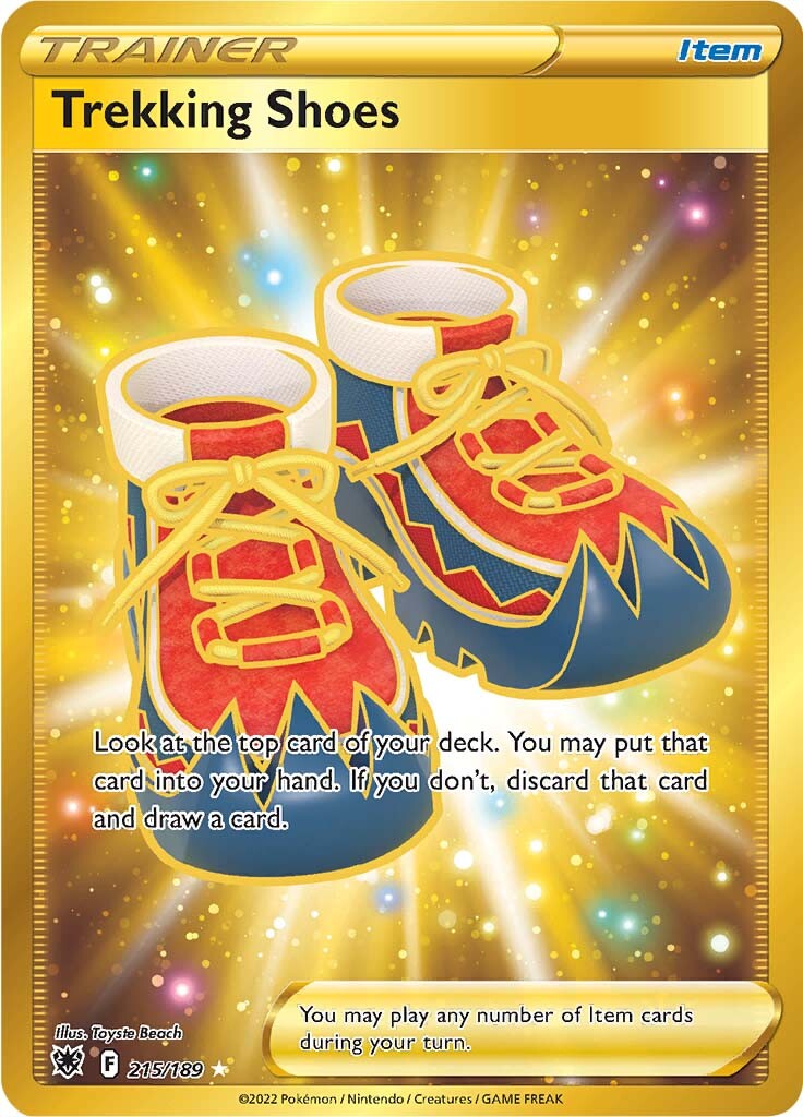 Trekking Shoes (215/189) [Sword & Shield: Astral Radiance] | Shuffle n Cut Hobbies & Games