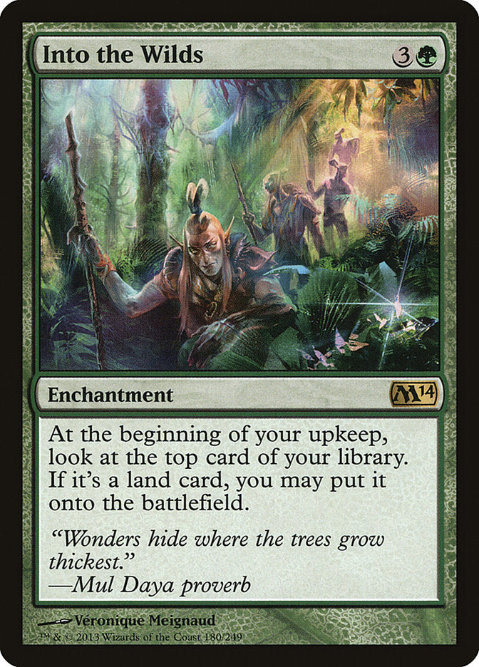 Into the Wilds [Magic 2014] | Shuffle n Cut Hobbies & Games