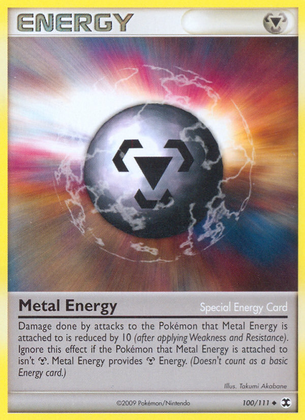 Metal Energy (100/111) [Platinum: Rising Rivals] | Shuffle n Cut Hobbies & Games