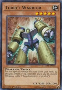 Turret Warrior [LC5D-EN008] Rare | Shuffle n Cut Hobbies & Games