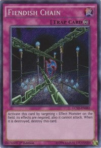 Fiendish Chain [LC5D-EN082] Secret Rare | Shuffle n Cut Hobbies & Games