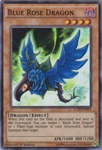 Blue Rose Dragon [LC5D-EN093] Super Rare | Shuffle n Cut Hobbies & Games