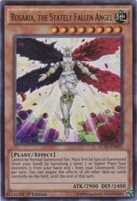 Rosaria, the Stately Fallen Angel [LC5D-EN095] Ultra Rare | Shuffle n Cut Hobbies & Games