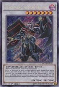 Blackwing Armor Master [LC5D-EN132] Secret Rare | Shuffle n Cut Hobbies & Games