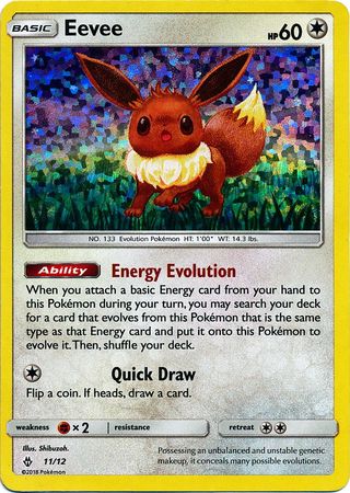 Eevee (11/12) [McDonald's Promos: 2018 Collection] | Shuffle n Cut Hobbies & Games