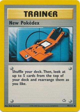 New Pokedex (95/111) [Neo Genesis Unlimited] | Shuffle n Cut Hobbies & Games