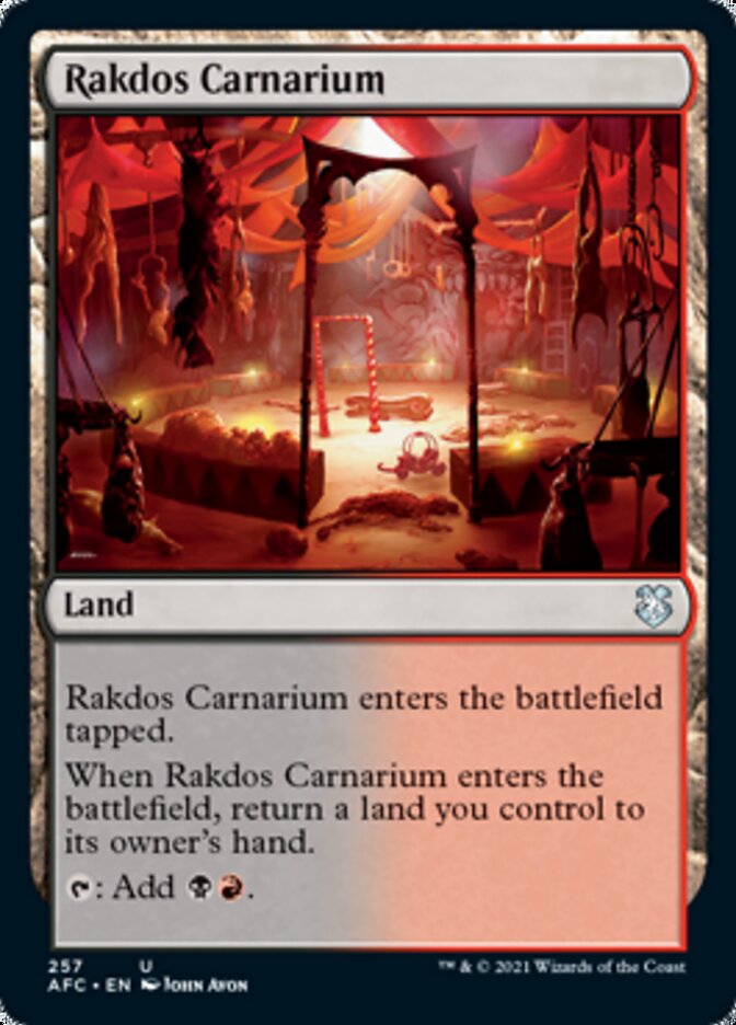 Rakdos Carnarium [Dungeons & Dragons: Adventures in the Forgotten Realms Commander] | Shuffle n Cut Hobbies & Games