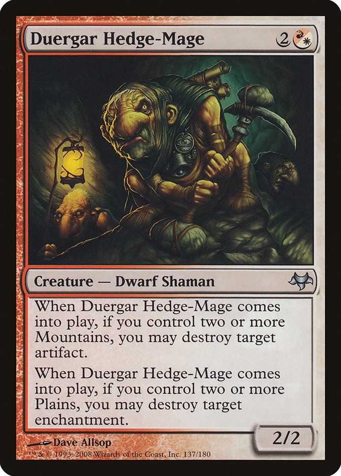 Duergar Hedge-Mage [Eventide] | Shuffle n Cut Hobbies & Games