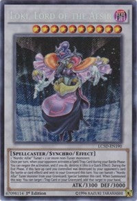 Loki, Lord of the Aesir [LC5D-EN190] Secret Rare | Shuffle n Cut Hobbies & Games