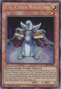 T.G. Cyber Magician [LC5D-EN205] Secret Rare | Shuffle n Cut Hobbies & Games