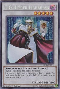 T.G. Hyper Librarian [LC5D-EN211] Secret Rare | Shuffle n Cut Hobbies & Games