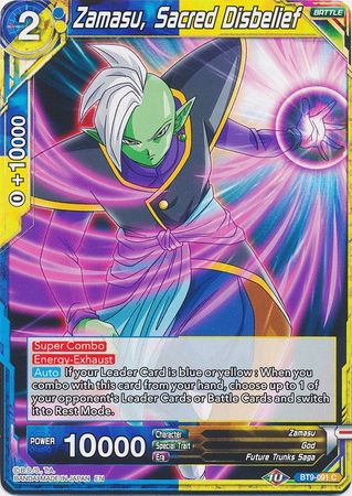 Zamasu, Sacred Disbelief [BT9-091] | Shuffle n Cut Hobbies & Games