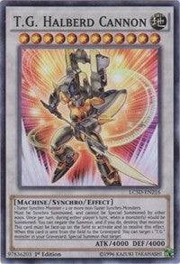 T.G. Halberd Cannon [LC5D-EN216] Super Rare | Shuffle n Cut Hobbies & Games