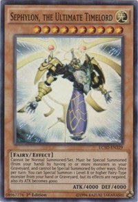 Sephylon, the Ultimate Timelord [LC5D-EN229] Super Rare | Shuffle n Cut Hobbies & Games