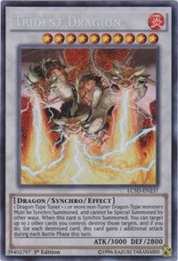 Trident Dragion [LC5D-EN237] Secret Rare | Shuffle n Cut Hobbies & Games