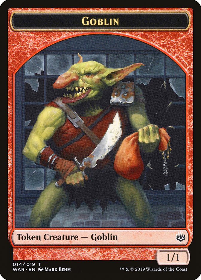 Goblin Token [War of the Spark Tokens] | Shuffle n Cut Hobbies & Games