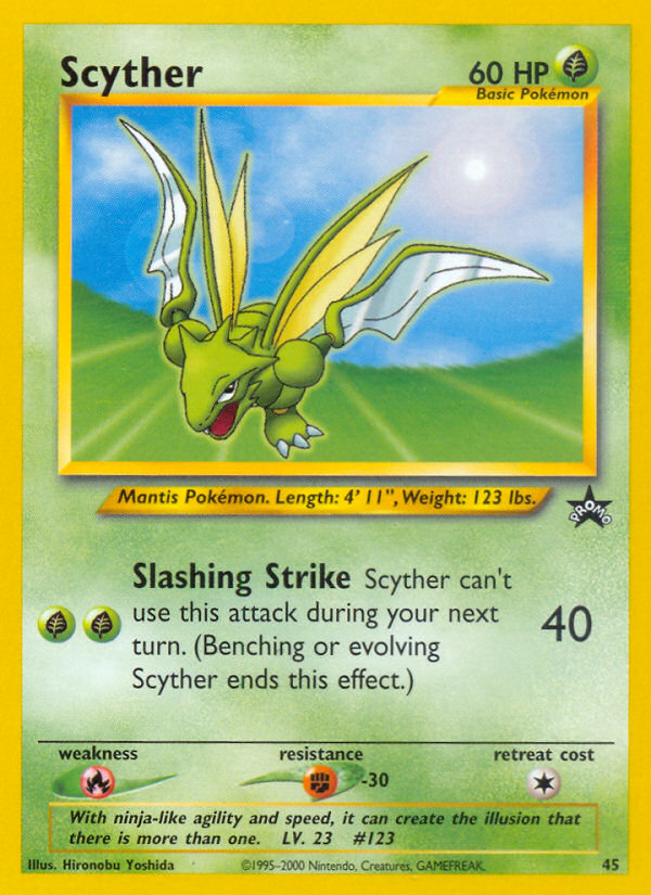 Scyther (45) [Wizards of the Coast: Black Star Promos] | Shuffle n Cut Hobbies & Games