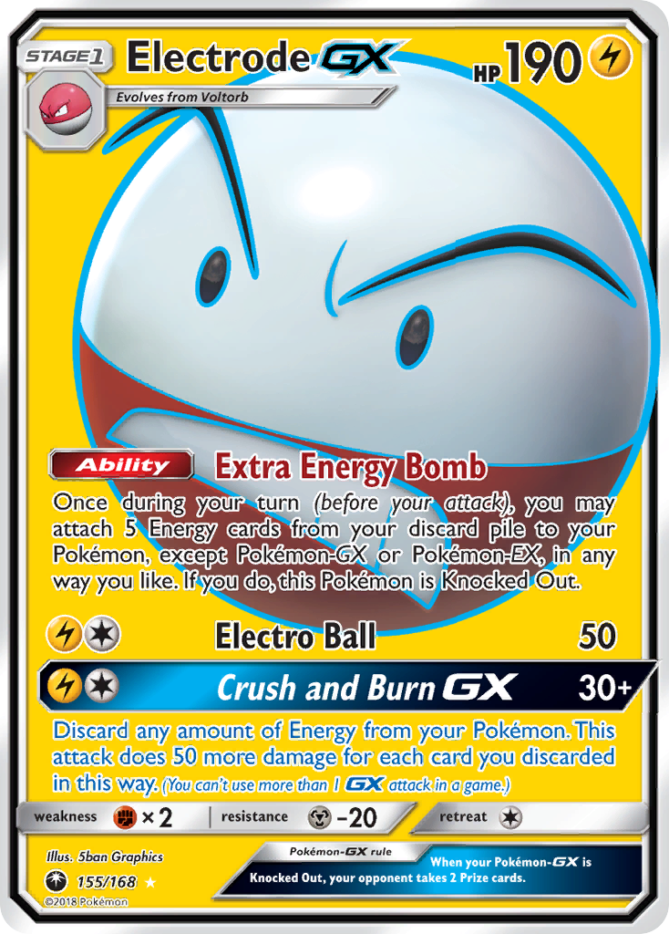 Electrode GX (155/168) [Sun & Moon: Celestial Storm] | Shuffle n Cut Hobbies & Games