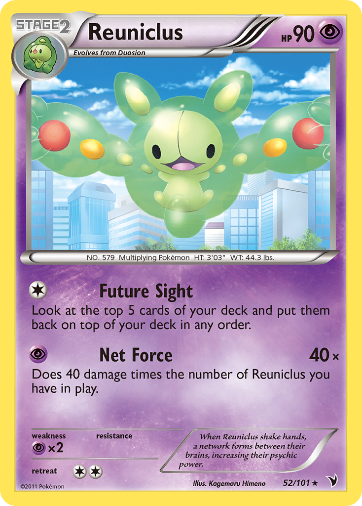 Reuniclus (52/101) [Black & White: Noble Victories] | Shuffle n Cut Hobbies & Games