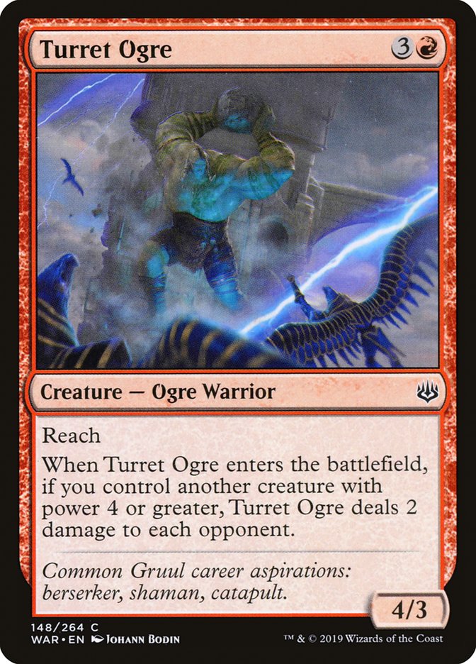 Turret Ogre [War of the Spark] | Shuffle n Cut Hobbies & Games