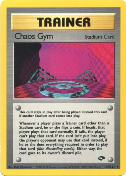 Chaos Gym (102/132) [Gym Challenge Unlimited] | Shuffle n Cut Hobbies & Games