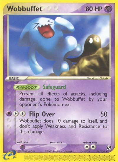 Wobbuffet (26/100) [EX: Sandstorm] | Shuffle n Cut Hobbies & Games