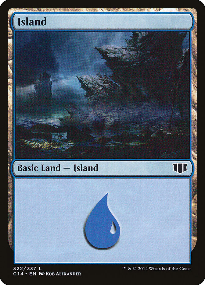 Island (322) [Commander 2014] | Shuffle n Cut Hobbies & Games