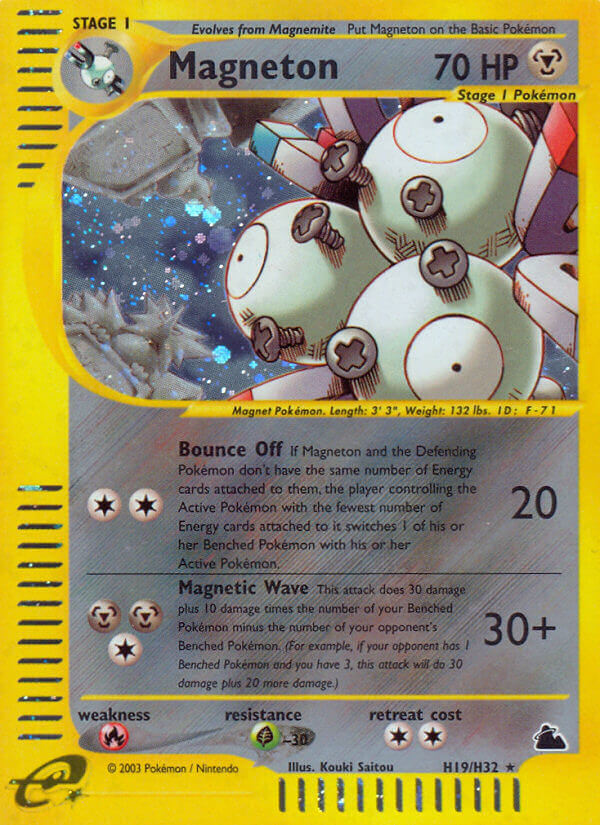 Magneton (H19/H32) [Skyridge] | Shuffle n Cut Hobbies & Games