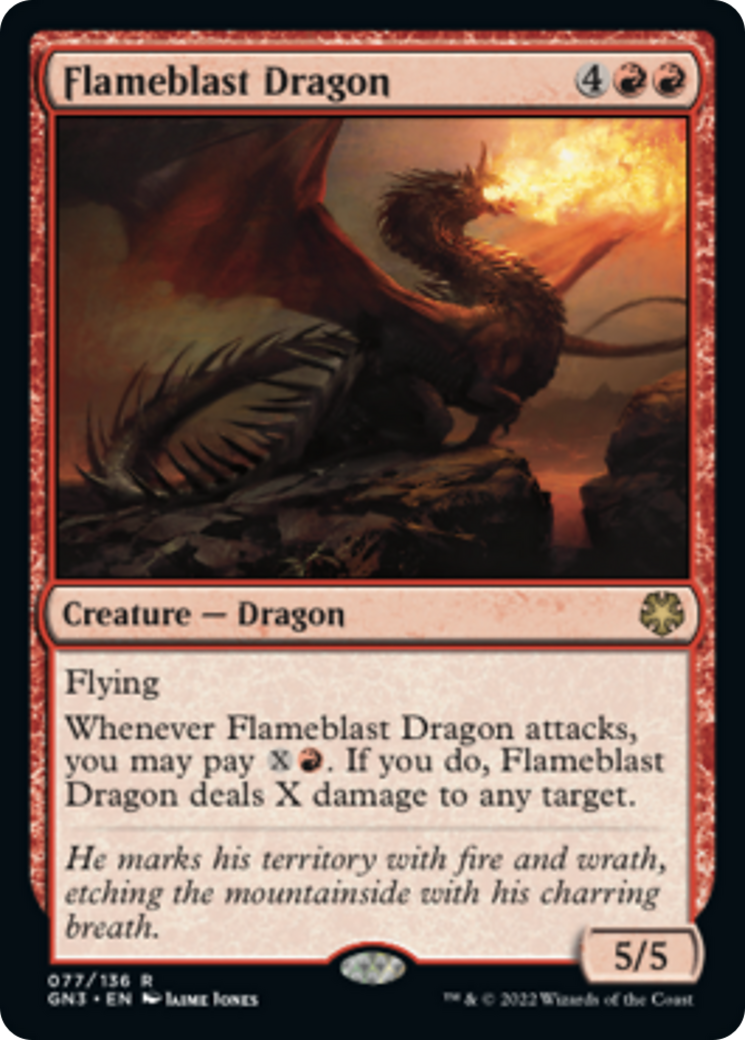 Flameblast Dragon [Game Night: Free-for-All] | Shuffle n Cut Hobbies & Games