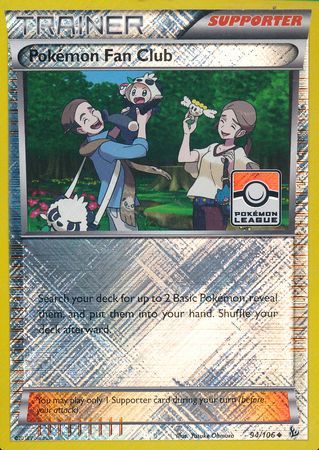 Pokemon Fan Club (94/106) (League Promo) [XY: Flashfire] | Shuffle n Cut Hobbies & Games