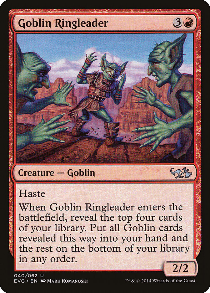 Goblin Ringleader (Elves vs. Goblins) [Duel Decks Anthology] | Shuffle n Cut Hobbies & Games