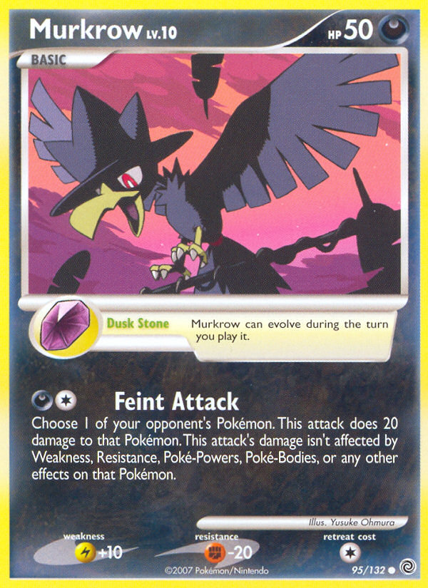 Murkrow (95/132) [Diamond & Pearl: Secret Wonders] | Shuffle n Cut Hobbies & Games