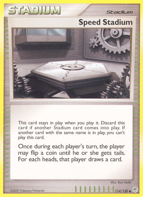 Speed Stadium (114/130) [Diamond & Pearl: Base Set] | Shuffle n Cut Hobbies & Games