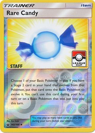 Rare Candy (142/168) (League Promo Staff) [Sun & Moon: Celestial Storm] | Shuffle n Cut Hobbies & Games