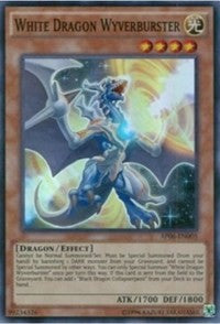 White Dragon Wyverburster [AP06-EN005] Super Rare | Shuffle n Cut Hobbies & Games