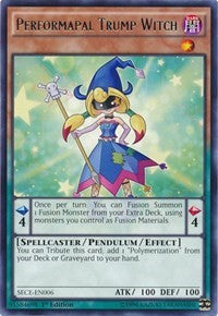 Performapal Trump Witch [SECE-EN006] Rare | Shuffle n Cut Hobbies & Games