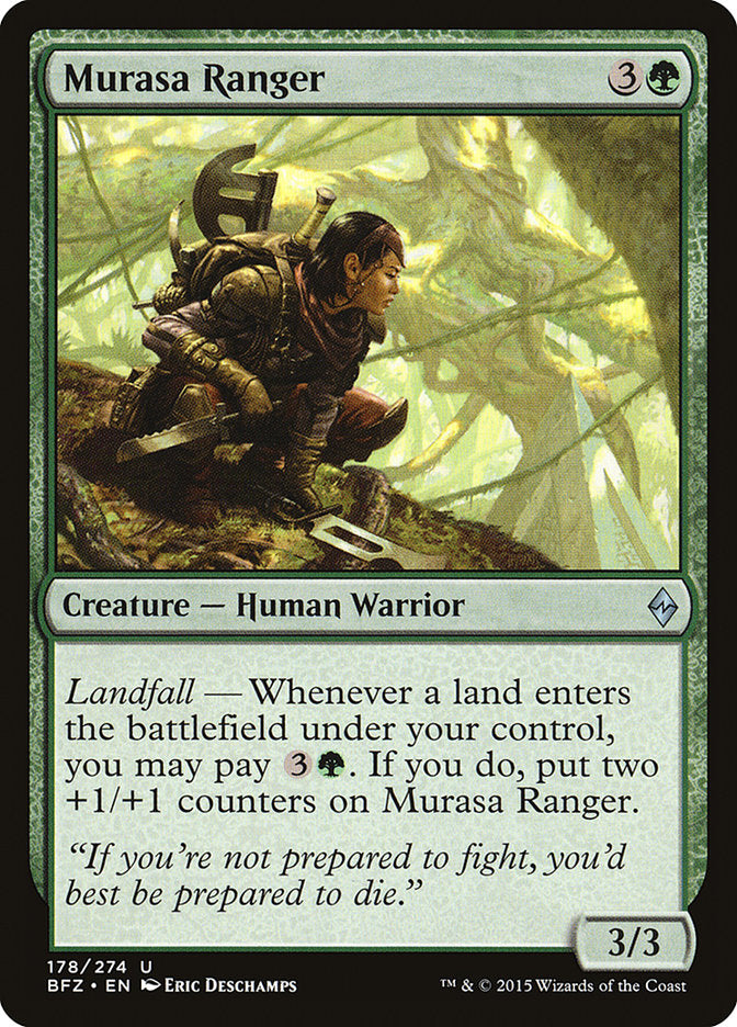 Murasa Ranger [Battle for Zendikar] | Shuffle n Cut Hobbies & Games