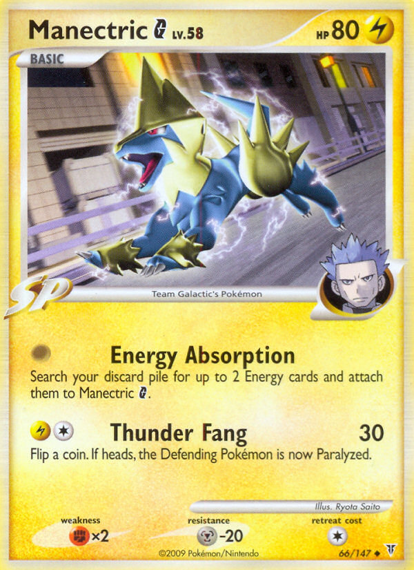 Manectric G (66/147) [Platinum: Supreme Victors] | Shuffle n Cut Hobbies & Games