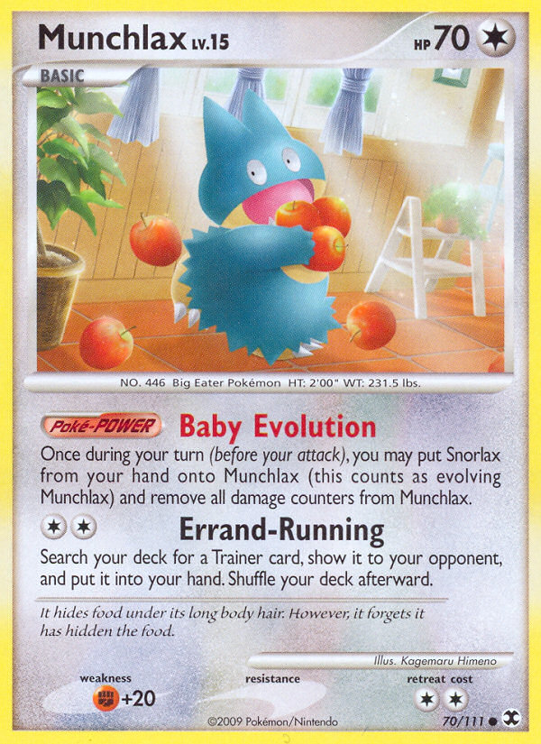 Munchlax (70/111) [Platinum: Rising Rivals] | Shuffle n Cut Hobbies & Games