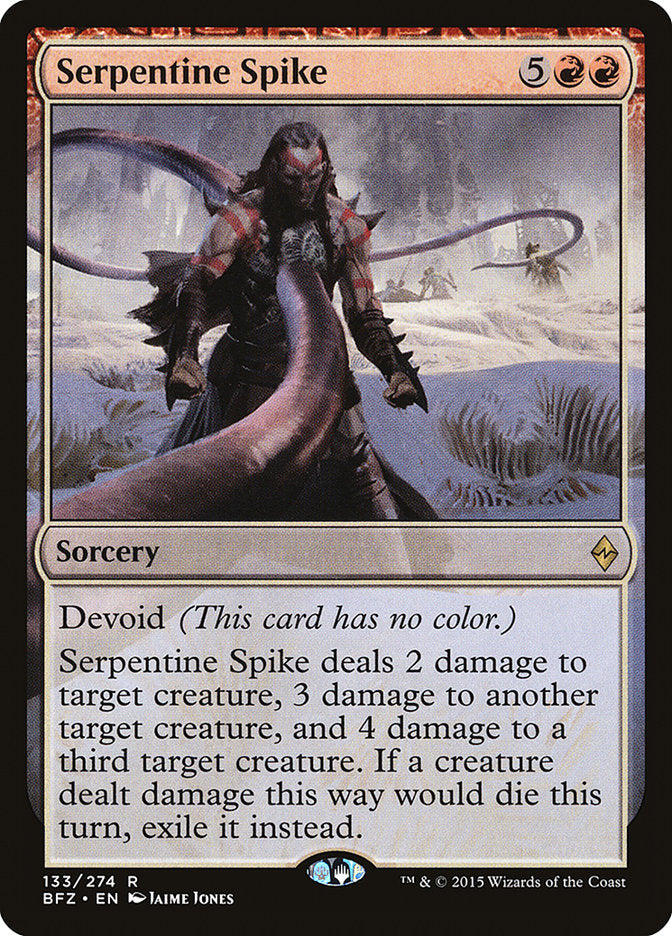 Serpentine Spike [Battle for Zendikar] | Shuffle n Cut Hobbies & Games