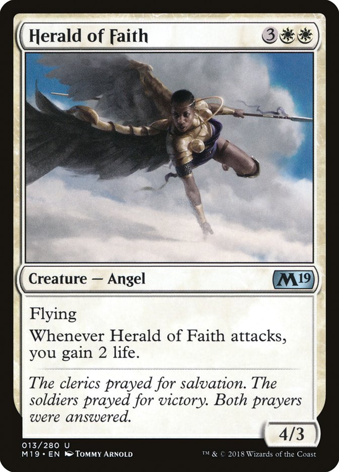 Herald of Faith [Core Set 2019] | Shuffle n Cut Hobbies & Games