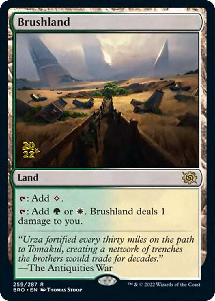 Brushland [The Brothers' War Prerelease Promos] | Shuffle n Cut Hobbies & Games