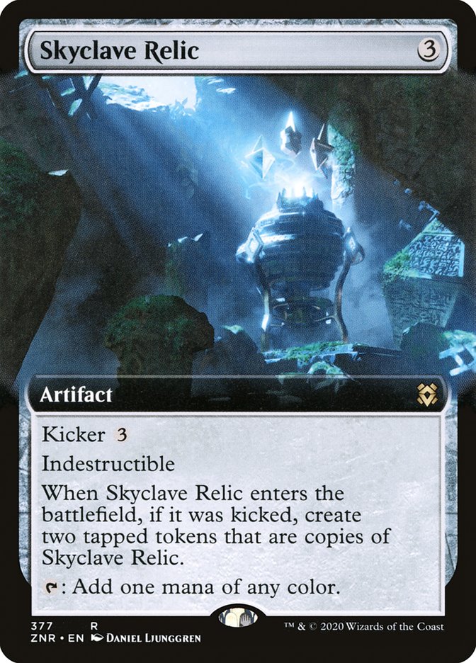 Skyclave Relic (Extended Art) [Zendikar Rising] | Shuffle n Cut Hobbies & Games