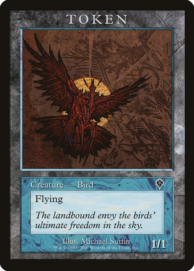 Bird Token [Magic Player Rewards 2001] | Shuffle n Cut Hobbies & Games